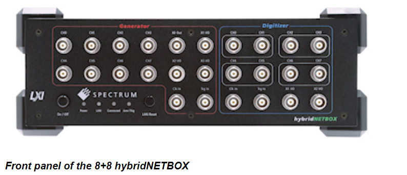 Spectrum儀器推出hybridNETBOX，集多通道AWG與數字化儀于一體